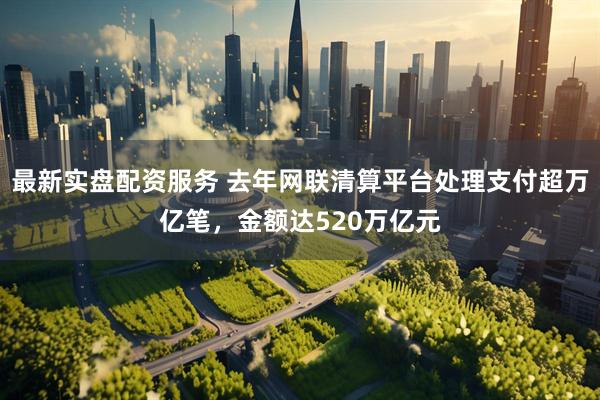 最新实盘配资服务 去年网联清算平台处理支付超万亿笔，金额达520万亿元